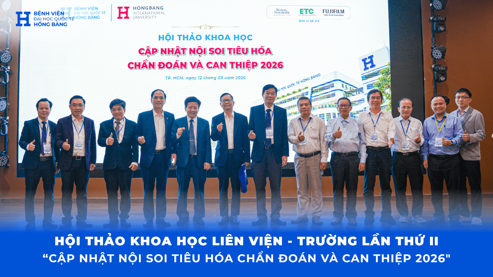 Hội thảo Liên Viện - Trường Lần Thứ II: “Cập nhật nội soi tiêu hóa chẩn đoán và can thiệp 2026”