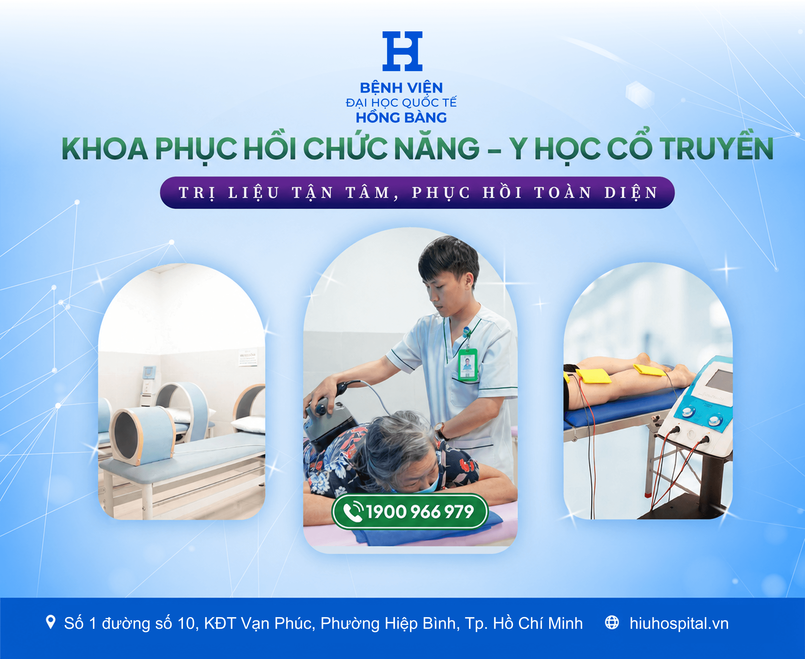 Khoa Y học cổ truyền - Phục hồi chức năng
