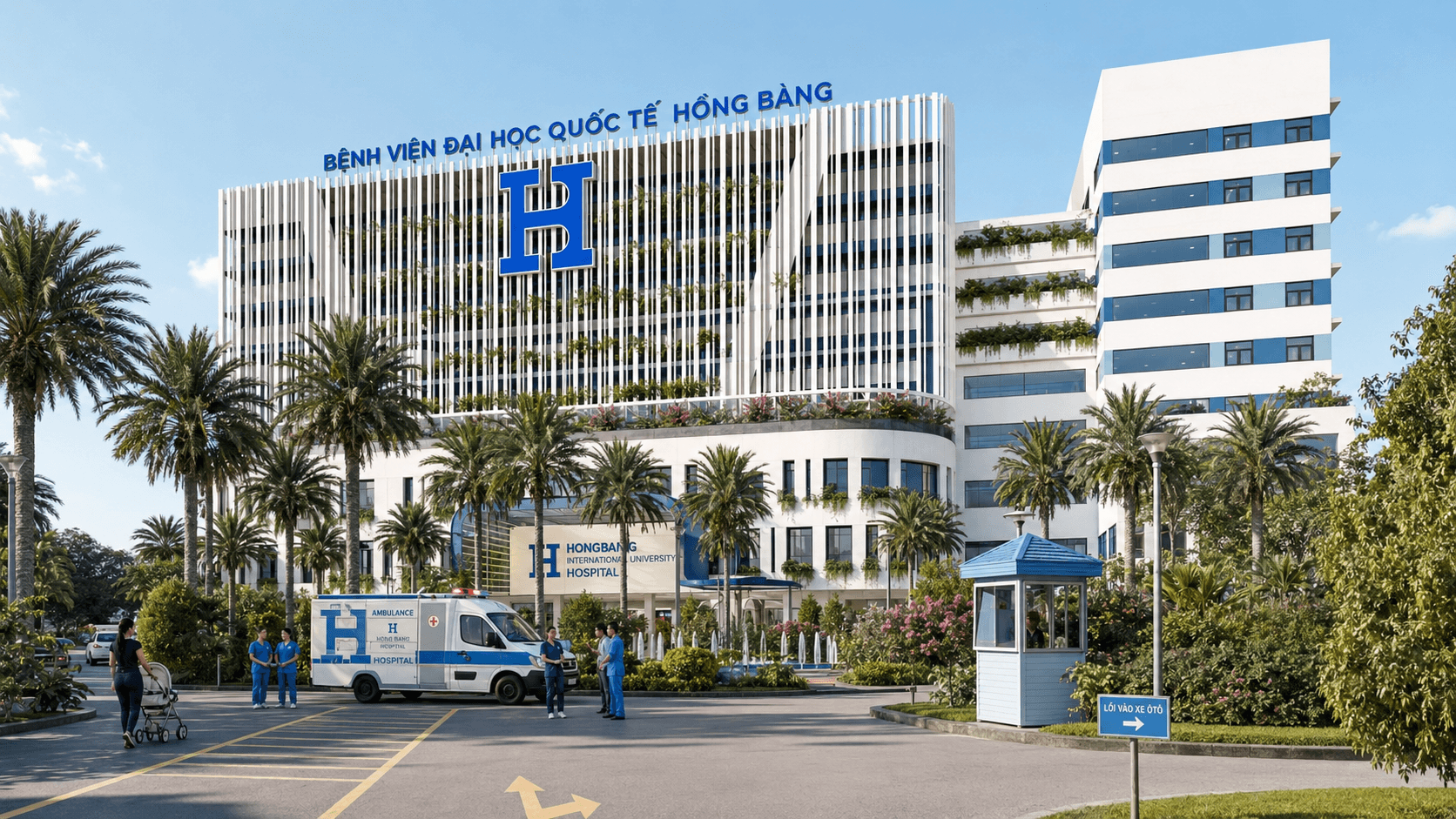 Bệnh viện Đại học Quốc tế Hồng Bàng - Trung tâm y tế kỹ thuật cao, chuẩn quốc tế tại Thành phố Hồ Chí Minh