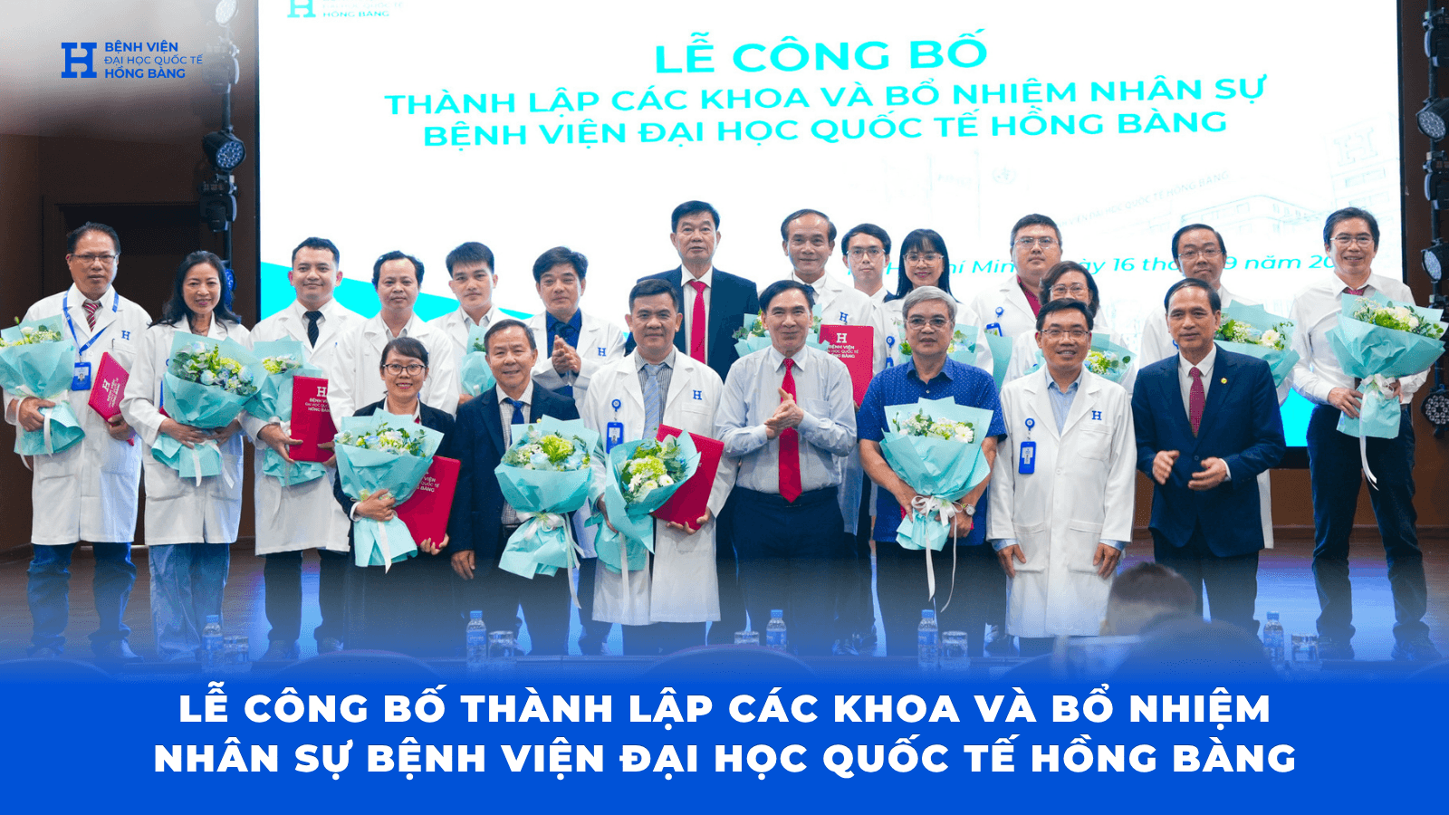 HIU HOSPITAL THÀNH LẬP CÁC KHOA MỚI, KIỆN TOÀN HỆ THỐNG CHUYÊN MÔN