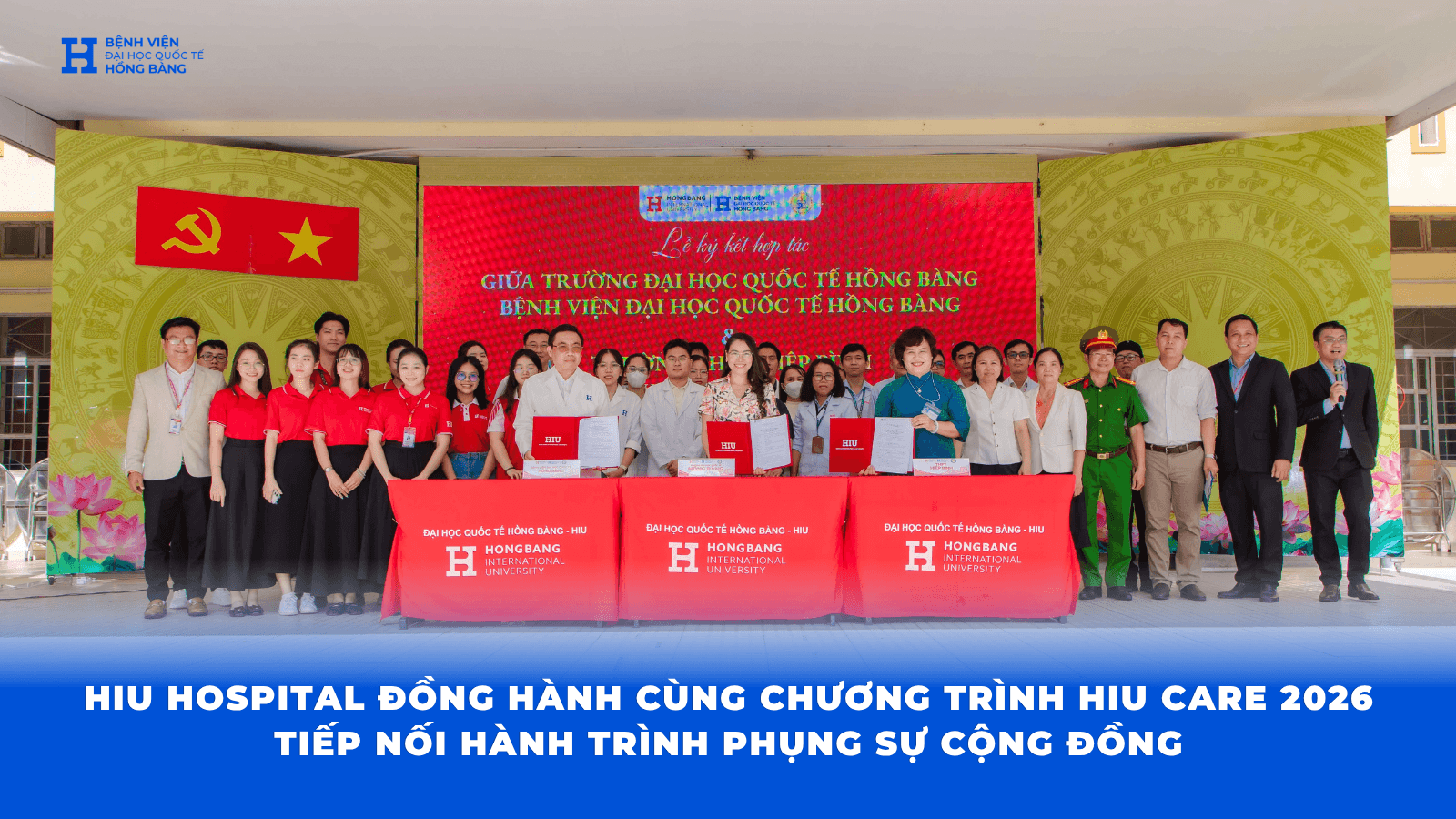 HIU Care 2026: Khám sức khỏe học đường tại THPT Hiệp Bình