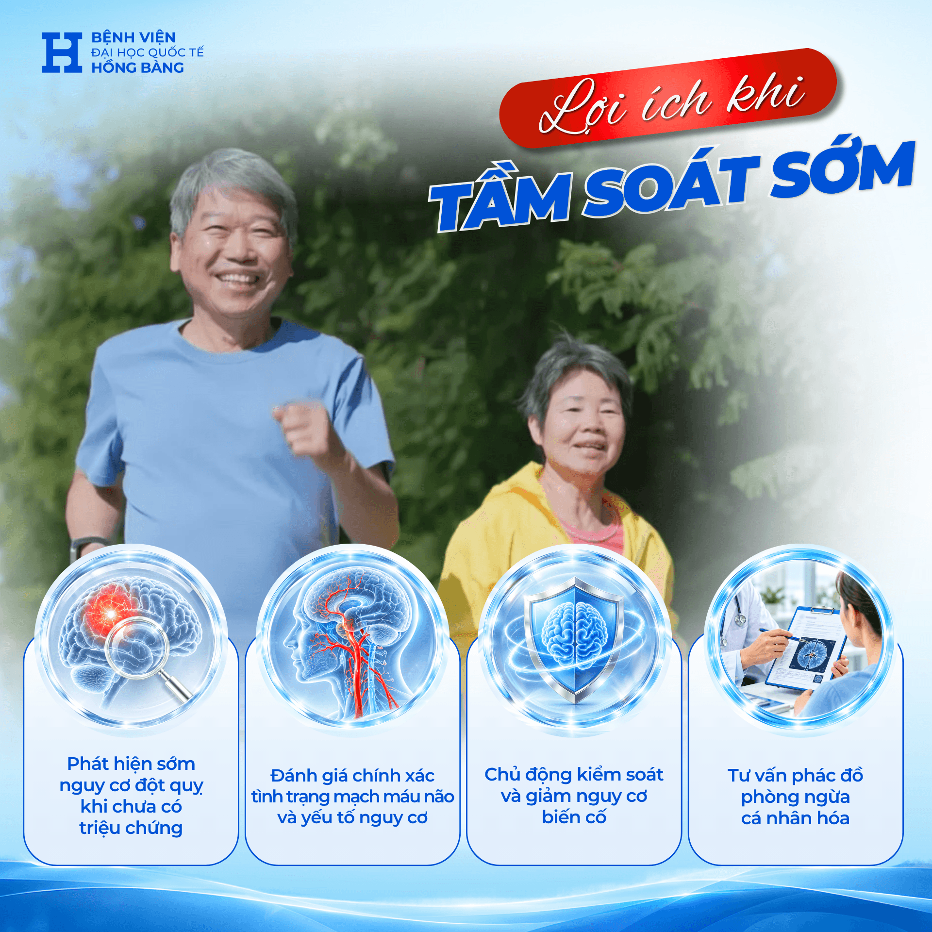 Lợi ích của tầm soát đột quỵ